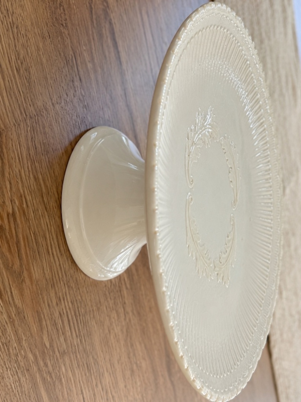 Lenox Cake Plate off white